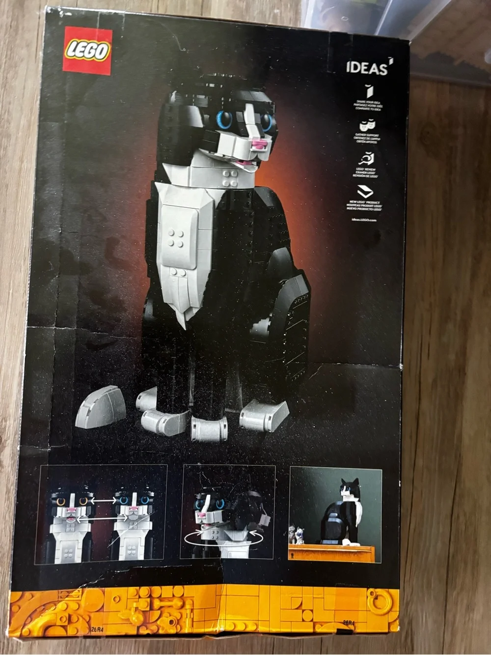 Lego Ideas Tuxedo Cat Model Kit NIB